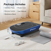 Power Vibe Whole Body Vibration Plate for Effective Weight Loss & Fitness Shaping - Creatique