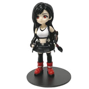 Premium 11-12cm PVC Figure Set - Cloud Strife, Tifa Lockhart, Aerith & Zack Fair - Perfect for Anime Collectors & Gift Giving - Creatique