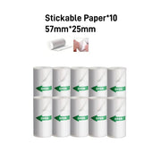 Revolutionize Your Labeling with the 1200mAh Wireless Bluetooth Mini Thermal Printer - Perfect for Stunning Text and Photo Prints up to 57mm! - Creatique