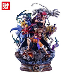 20cm One Piece Supernova Captains Figures - Luffy, Kid & Law Battle of Onigashima Collectible Models & Gift Toys - Creatique