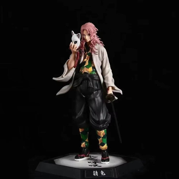 30cm Demon Slayer Hantengu & Himejima Gyoumei Anime Figures - Kimetsu No Yaiba PVC Statues & Collectibles - Perfect Gift for Fans! - Creatique