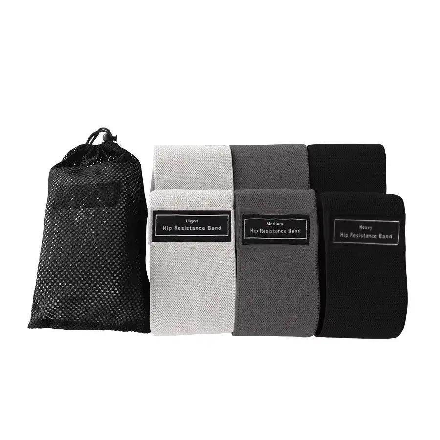 Ultimate Glute & Thigh Resistance Bands - Fabric Booty Bands for Effective Squats, Stretching & Yoga Workouts! - Creatique