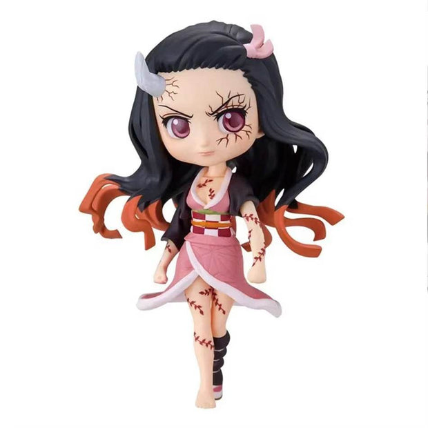 Q-Version Ghost Slayer Ganlu Temple Glass PVC Model - Handmade Anime Desktop Decoration - Creatique