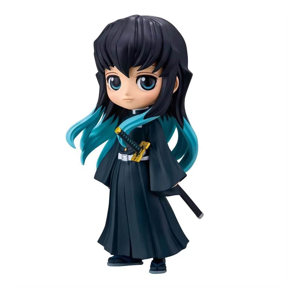 Q-Version Ghost Slayer Ganlu Temple Glass PVC Model - Handmade Anime Desktop Decoration - Creatique