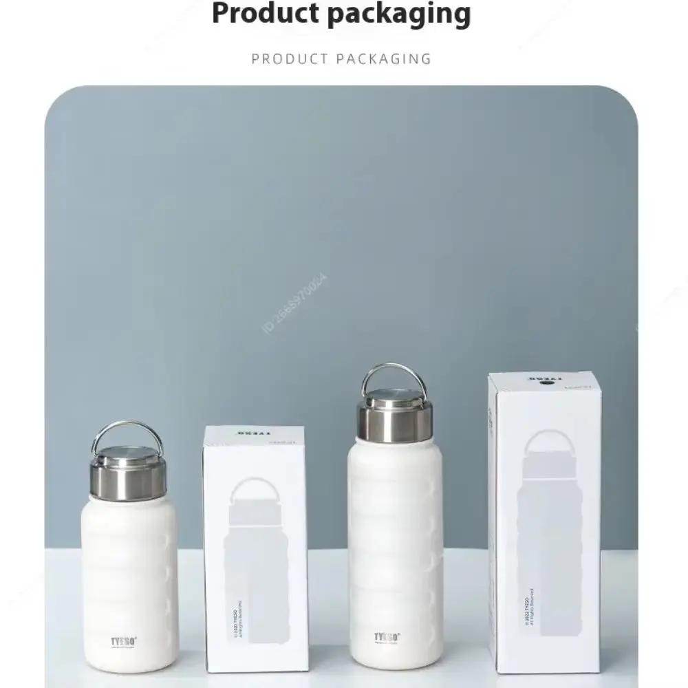 Insulated Double Steel Sports Thermos Mug - Large Capacity Vacuum Flask for Hot & Cold Beverages - Creatique