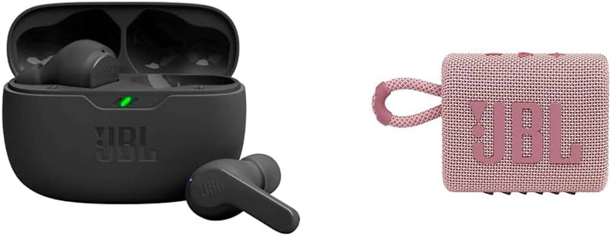 Vibe Beam True Wireless Headphones & Go 3 Portable Bluetooth Speaker – Ultimate Sound Combo for Every Adventure - Creatique