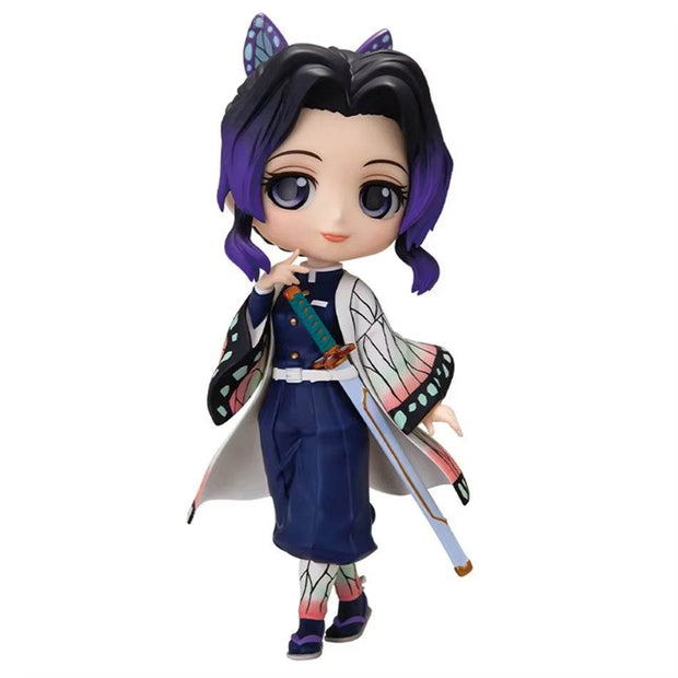 Q-Version Ghost Slayer Ganlu Temple Glass PVC Model - Handmade Anime Desktop Decoration - Creatique