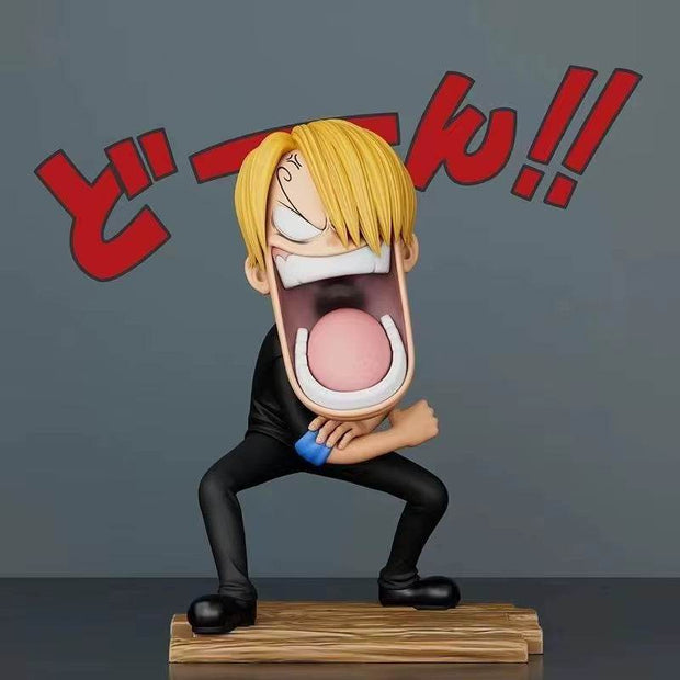 15cm One Piece Action Figures - Luffy, Sanji & Zoro PVC Model Toys - Perfect for Anime Fans! - Creatique