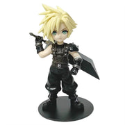 Premium 11-12cm PVC Figure Set - Cloud Strife, Tifa Lockhart, Aerith & Zack Fair - Perfect for Anime Collectors & Gift Giving - Creatique