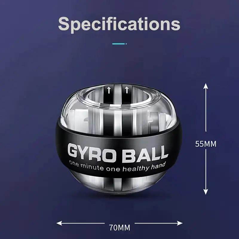 Unlock Your Fitness Potential with the Portable Powerball Gyro - A Game-Changer for Workouts! - Creatique