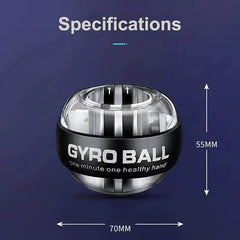 Unlock Your Fitness Potential with the Portable Powerball Gyro - A Game-Changer for Workouts! - Creatique