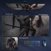 Large One Piece Anime Mousepad - Perfect Gaming Accessory Featuring Luffy, Zoro, Ace & Chopper - Ideal Gift for Gamers! - Creatique