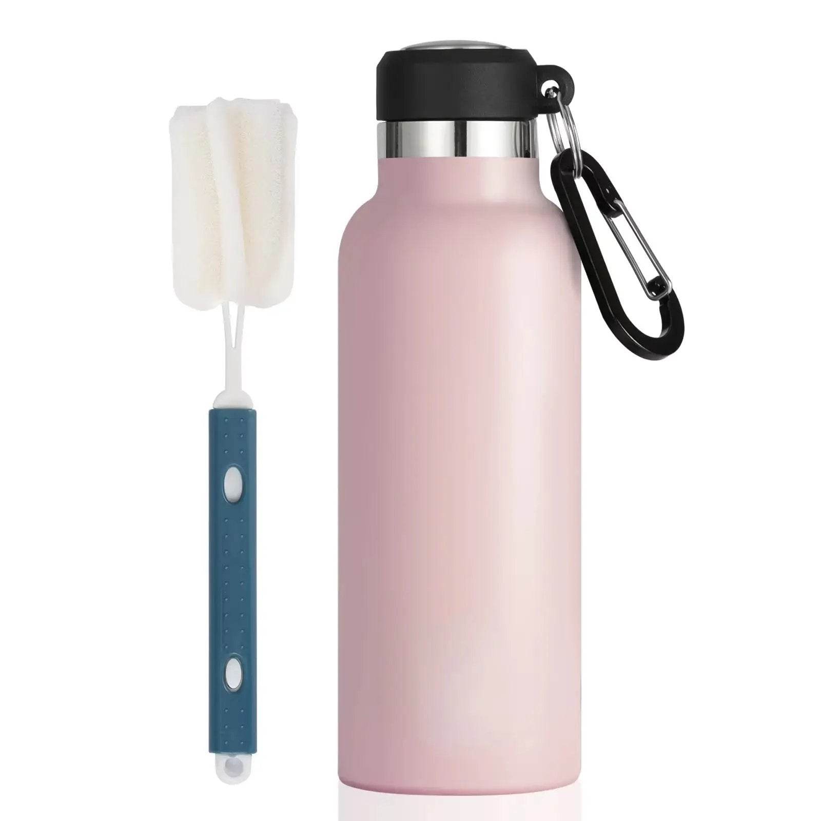 Thermos Stainless Steel Leak-Proof Portable Water Bottle - Mini 500ML/600ML Thermal Flask - Creatique