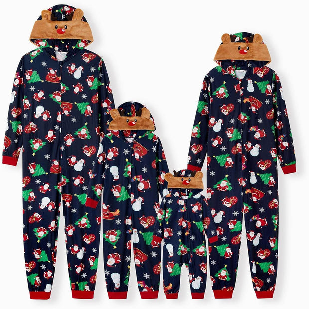 Matching Family Christmas Onesie Pajamas – Cozy Holiday Set - Creatique