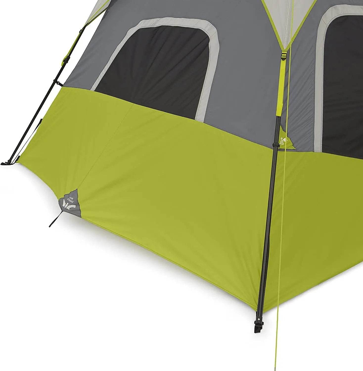 Family Camping Tent – 9 Person, Green - Creatique