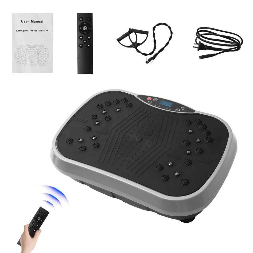 Revolutionary Vibration Plate Exercise Machine for Ultimate Fat Burning & Body Toning - Portable Home Fitness Solution! - Creatique