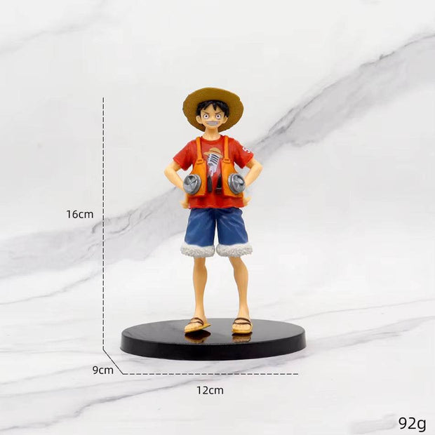 One Piece Figure Theater Edition - Film Red Action Figures: Robin, Zoro, Luffy, Nami, Sanji & Uta Collectible Toy Set - Creatique