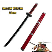 72cm Roronoa Zoro Katana Sword - High-Quality PU Replica for Anime Cosplay and Role Playing, Perfect Gift for Samurai Fans - Creatique