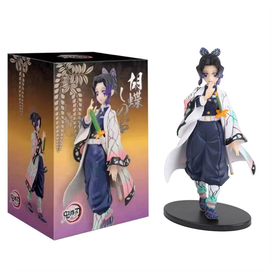 Demon Slayer Kimetsu No Yaiba Action Figures - Kamado Tanjirou, Agatsuma Zenitsu & Nezuko PVC Models - Perfect Collectible Toys! - Creatique