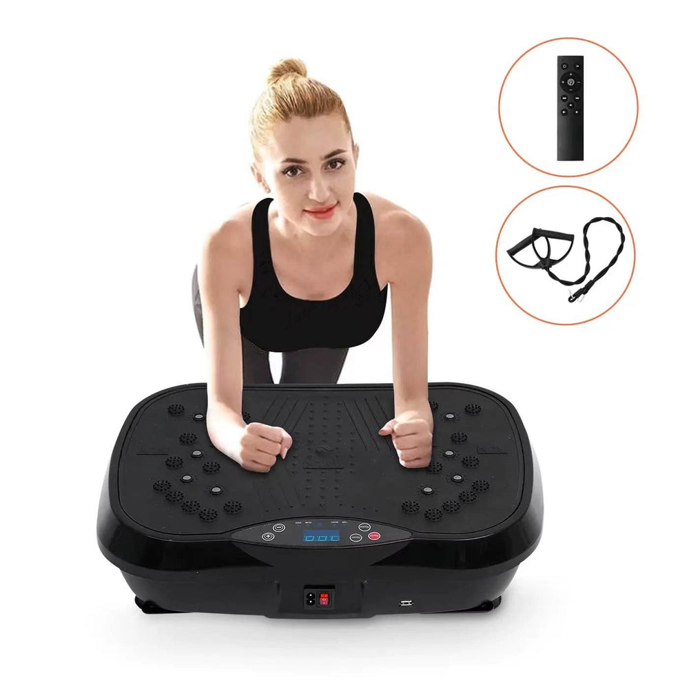 Revolutionary Vibration Plate Exercise Machine for Ultimate Fat Burning & Body Toning - Portable Home Fitness Solution! - Creatique