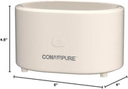 Portable Small Air Purifier, Rechargeable Corded/Cordless, HEPA Air Filter, Allergy Relief, Dust, Pollen, Odor Control, Bedroom, Dorm Room, Small Room - Creatique