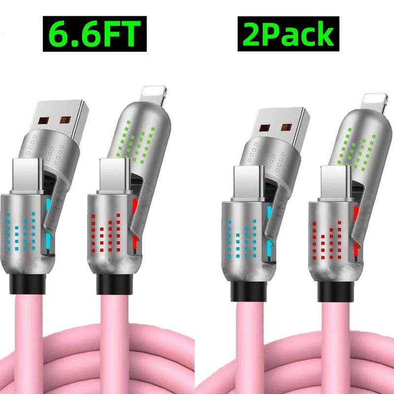 [Buy 1 Get 1 Free] 6.6FT 4-in-1 USB-C Cable – The Best Portable Cell Phone Charger for Every Device - Creatique