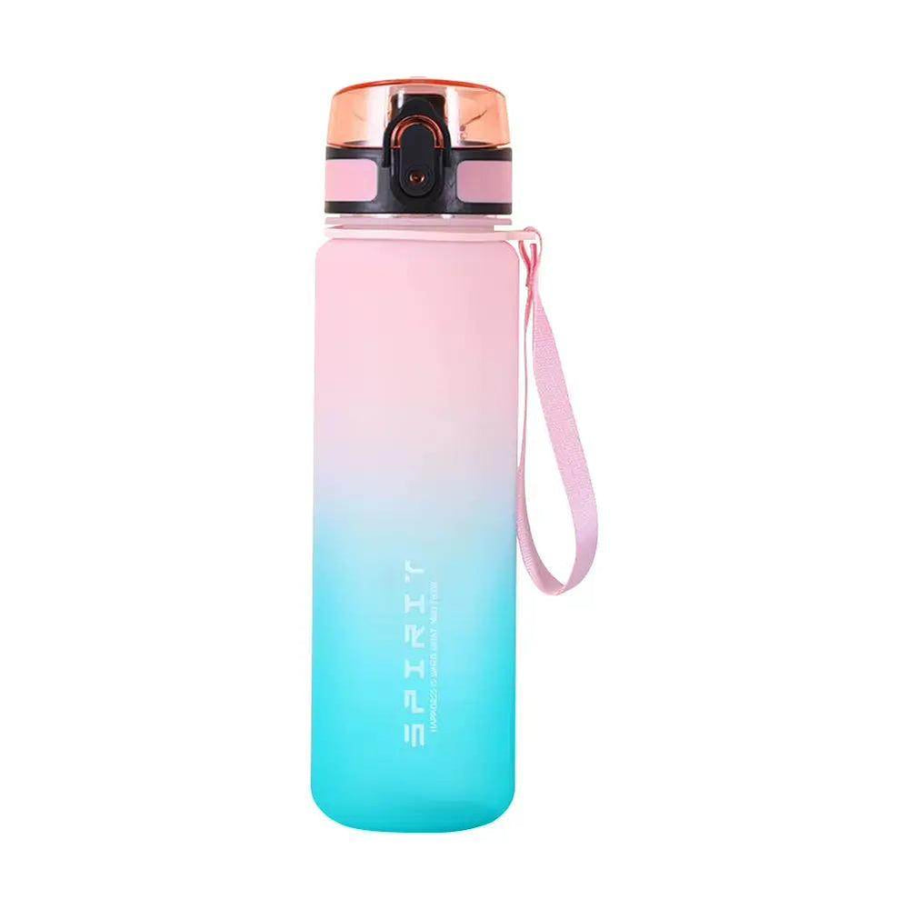 Vibrant Large Capacity Reusable Water Bottles with Handle - Perfect for Fitness, Gym, and Outdoor Adventures! - Creatique