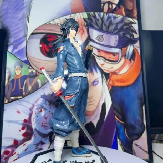 30cm Demon Slayer Hantengu & Himejima Gyoumei Anime Figures - Kimetsu No Yaiba PVC Statues & Collectibles - Perfect Gift for Fans! - Creatique