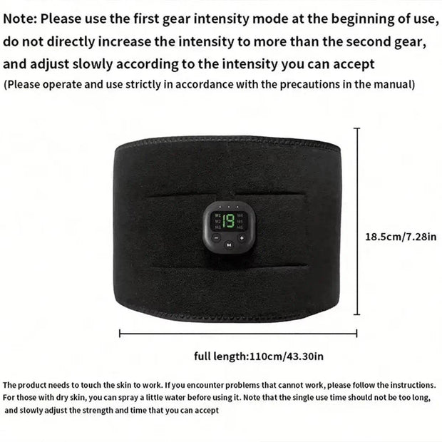 Ultimate USB Portable Waist Massager & Body Shaper - Sculpt and Tone Your Arms, Hips, and Legs! - Creatique