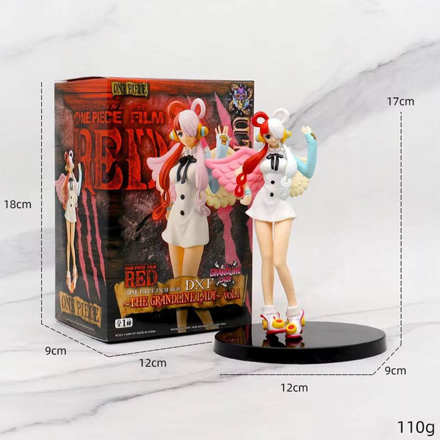 One Piece Figure Theater Edition - Film Red Action Figures: Robin, Zoro, Luffy, Nami, Sanji & Uta Collectible Toy Set - Creatique