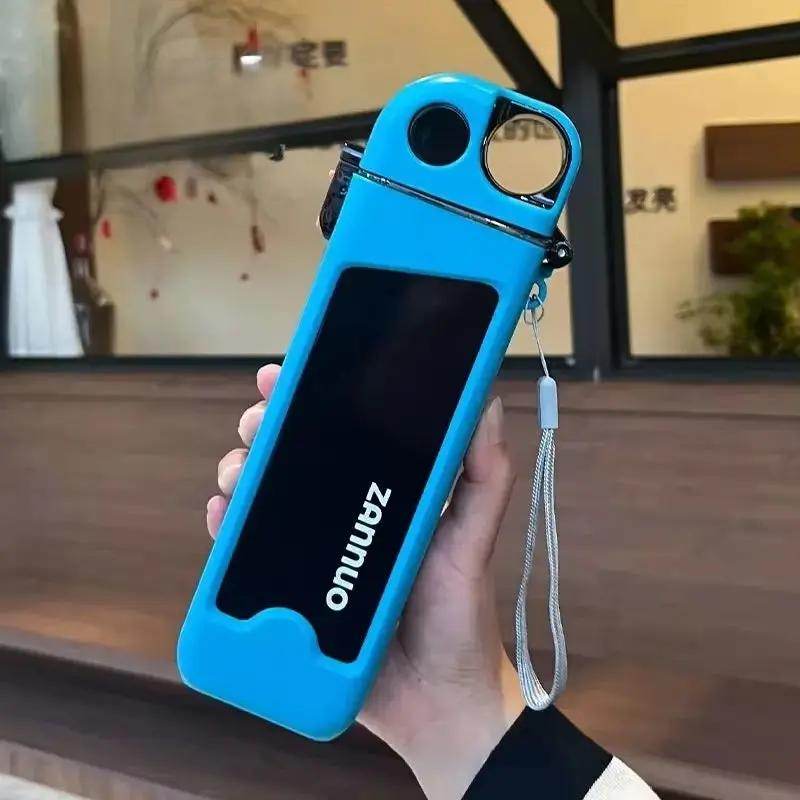 350ml Square Sports Water Bottle - Portable Fitness Cup for Outdoor Adventures - Creatique