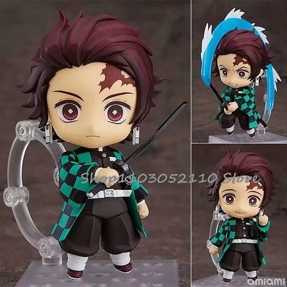 Collectible Anime Demon Slayer PVC Figures – Inosuke, Tanjirou, Nezuko, Zenitsu & Giyuu - Creatique