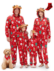 Matching Family Christmas Onesie Pajamas – Cozy Holiday Set - Creatique
