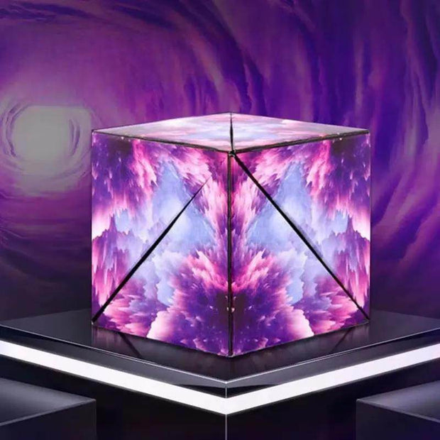 Magic Infinite Cosmic Cube Shasibo Cubes Magnetic Changeable Cubes Magnetic Cubes Magnet Fidget Antistres Flip Cubic Puzzle Toys - Creatique