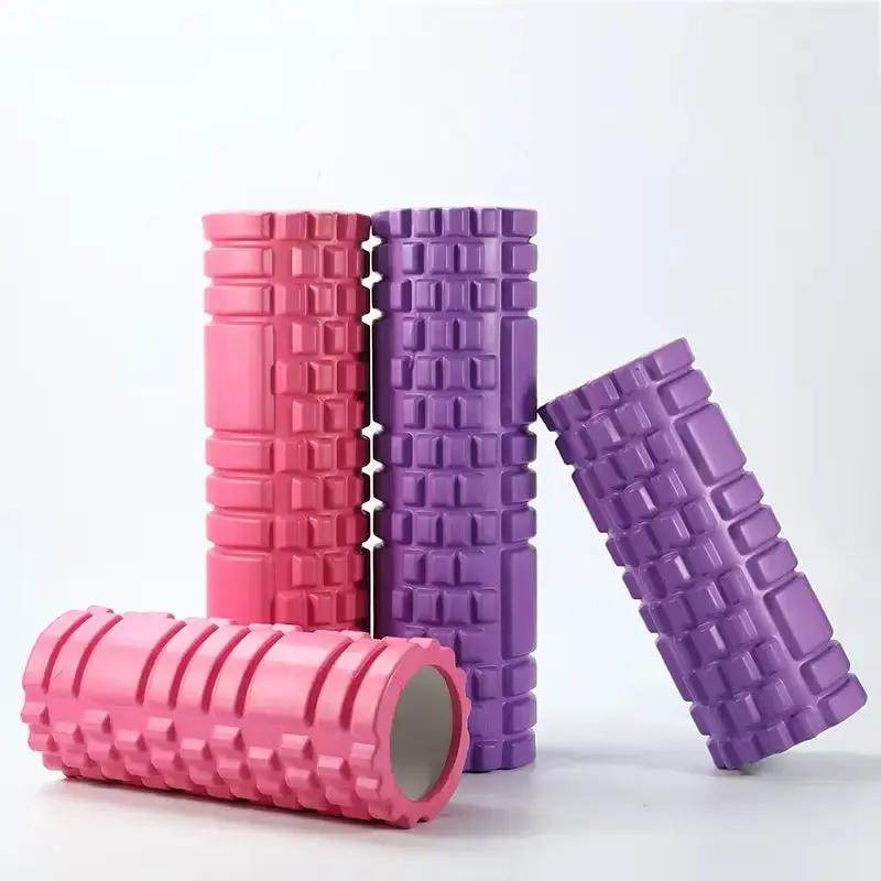 Premium Yoga Block & Foam Roller - Essential Fitness Companion for Muscle Relief and Enhanced Workouts - Creatique