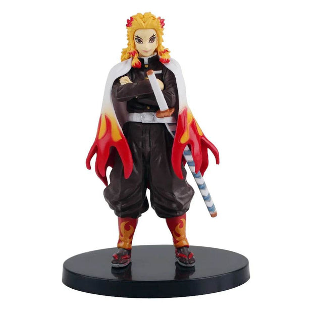 Demon Slayer Kimetsu No Yaiba Action Figures - Kamado Tanjirou, Agatsuma Zenitsu & Nezuko PVC Models - Perfect Collectible Toys! - Creatique