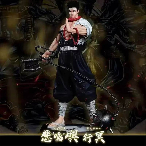 30cm Demon Slayer Hantengu & Himejima Gyoumei Anime Figures - Kimetsu No Yaiba PVC Statues & Collectibles - Perfect Gift for Fans! - Creatique