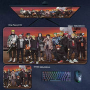 Large One Piece Anime Mousepad - Perfect Gaming Accessory Featuring Luffy, Zoro, Ace & Chopper - Ideal Gift for Gamers! - Creatique