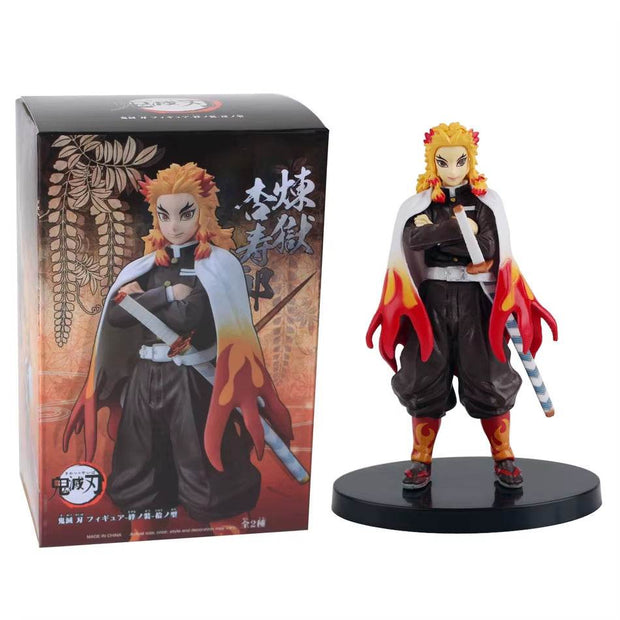 Demon Slayer Kimetsu No Yaiba Action Figures - Kamado Tanjirou, Agatsuma Zenitsu & Nezuko PVC Models - Perfect Collectible Toys! - Creatique