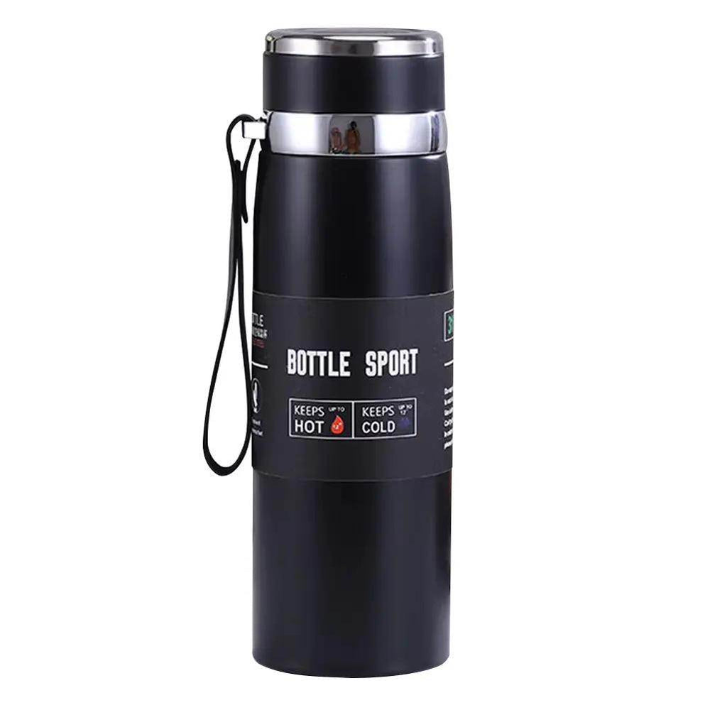 1L Insulated Stainless Steel Water Bottle with Handle - Perfect for Hot & Cold Drinks On-the-Go - Creatique