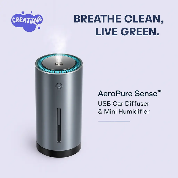 AeroPure USB Car Diffuser Creatique