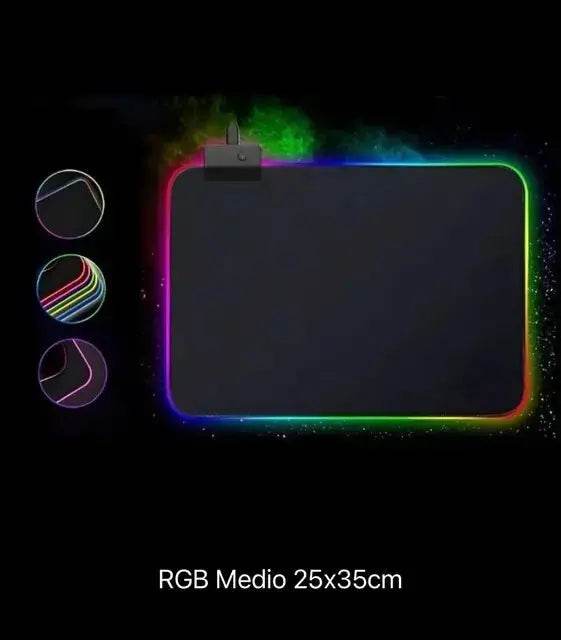 Gamer LED Mouse Pad Waterproof - Creatique